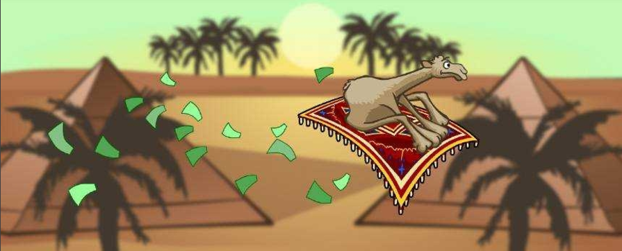 Have fun with Crazy Camel Cash online slot